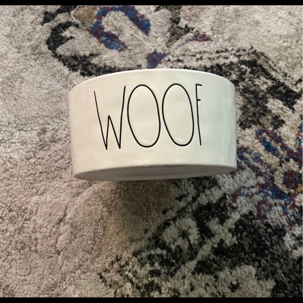 Rea Dunn dog bowl